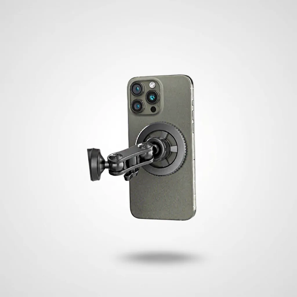 Magnetic Gym Phone Mount — Treadmill & Spin Bike