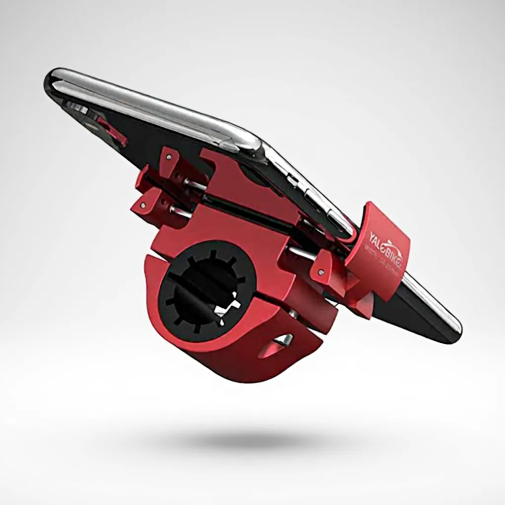 Folding Ring Phone Mount — Motorcycle & Bike